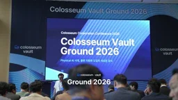 콜로세움 Vault Ground 2026 런칭 행사 스케치