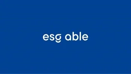 이수시스템 ESG able 서비스 소개서(신규 솔루션 제안서) 디자인